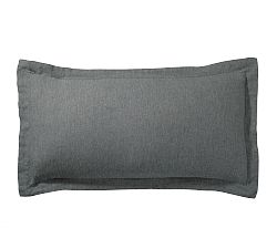 Open Box: Belgian Flax Linen Sham, King, Set of 2 - Charcoal