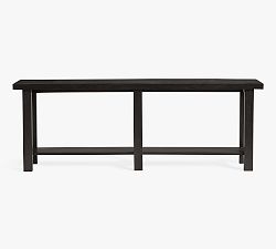 Open Box: Reed Grand Console Table (84") - Warm Black
