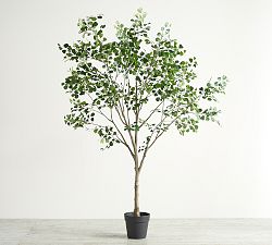 Open Box: Faux Shady Lady Olive Tree with Plastic Pot, XXL (9')
