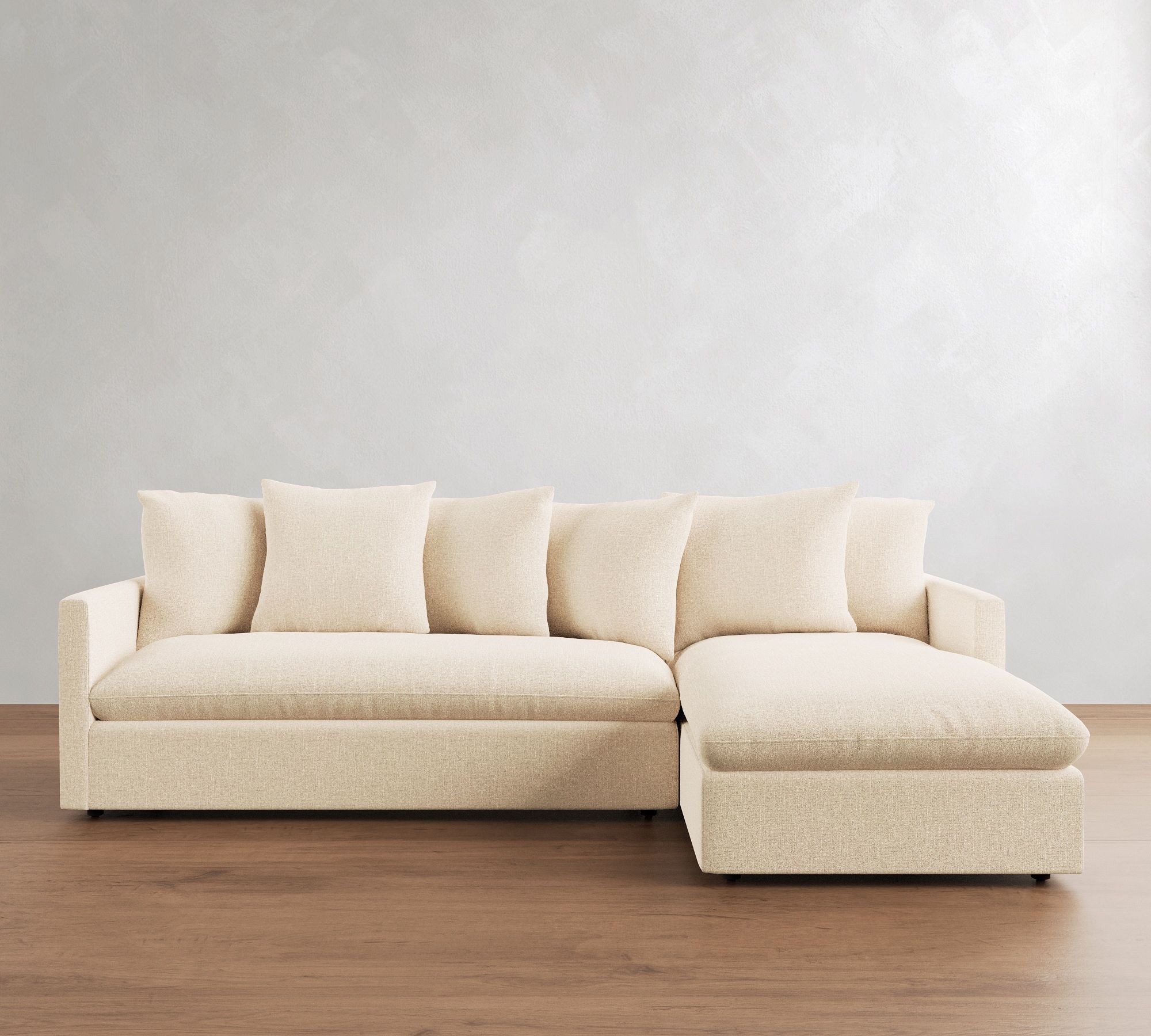 Union Scatterback Chaise Sectional (110") - thumbnail 2