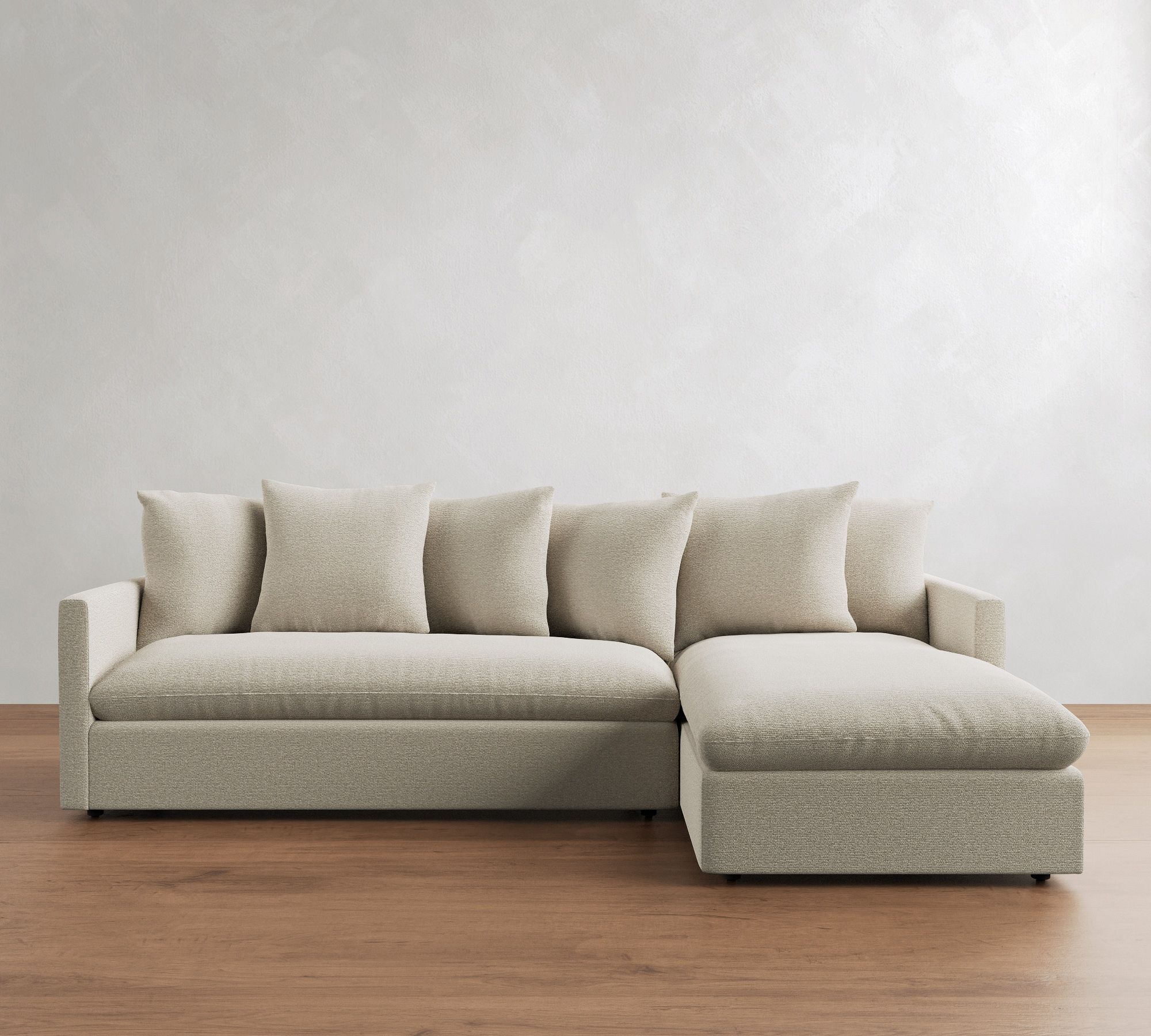Union Scatterback Chaise Sectional (110") - thumbnail 8