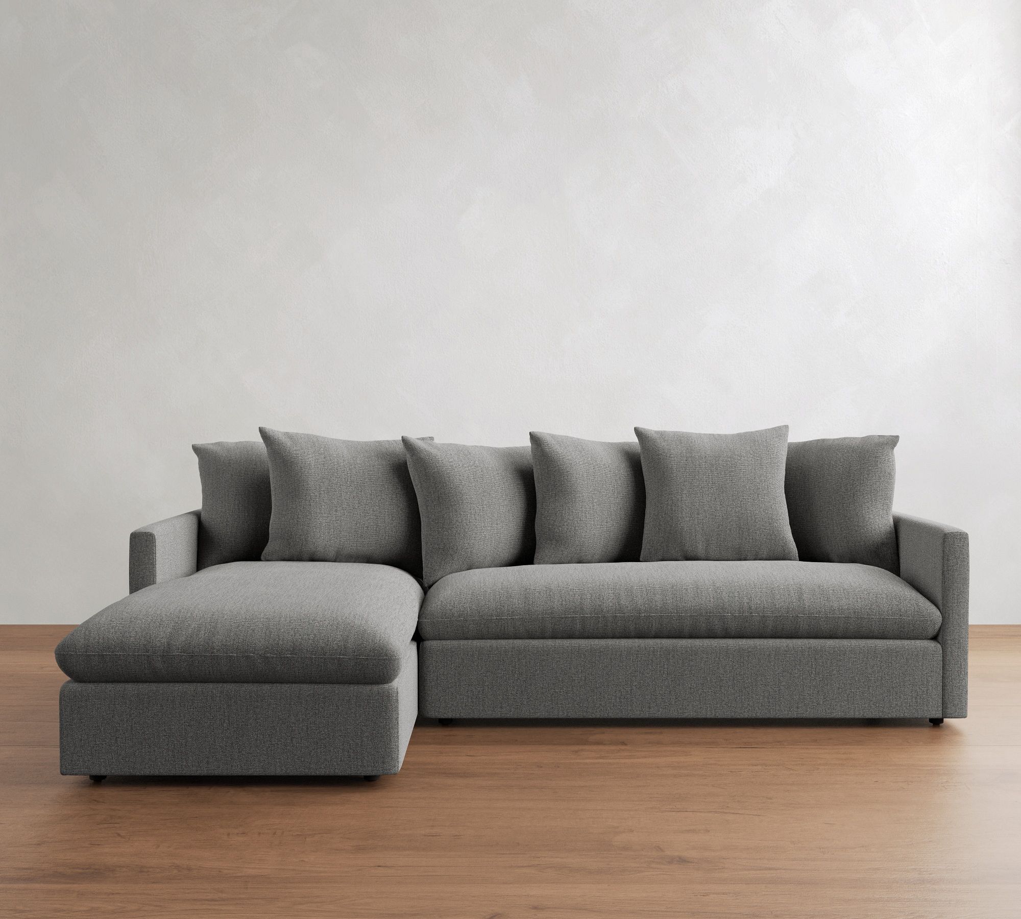 Union Scatterback Chaise Sectional (110") - thumbnail 4