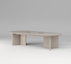 Dietrich Elliptical Communal Dining Table (96"-144")