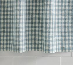 Blaine Check Shower Curtain