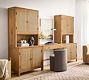 Channing Cane Storage Cabinet Desk (120")