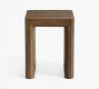 Reclaimed Waterfall Square Side Table (16")