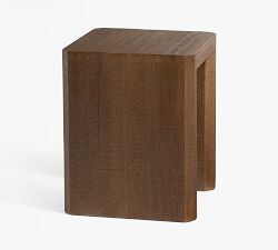 Reclaimed Waterfall Square Side Table (16")