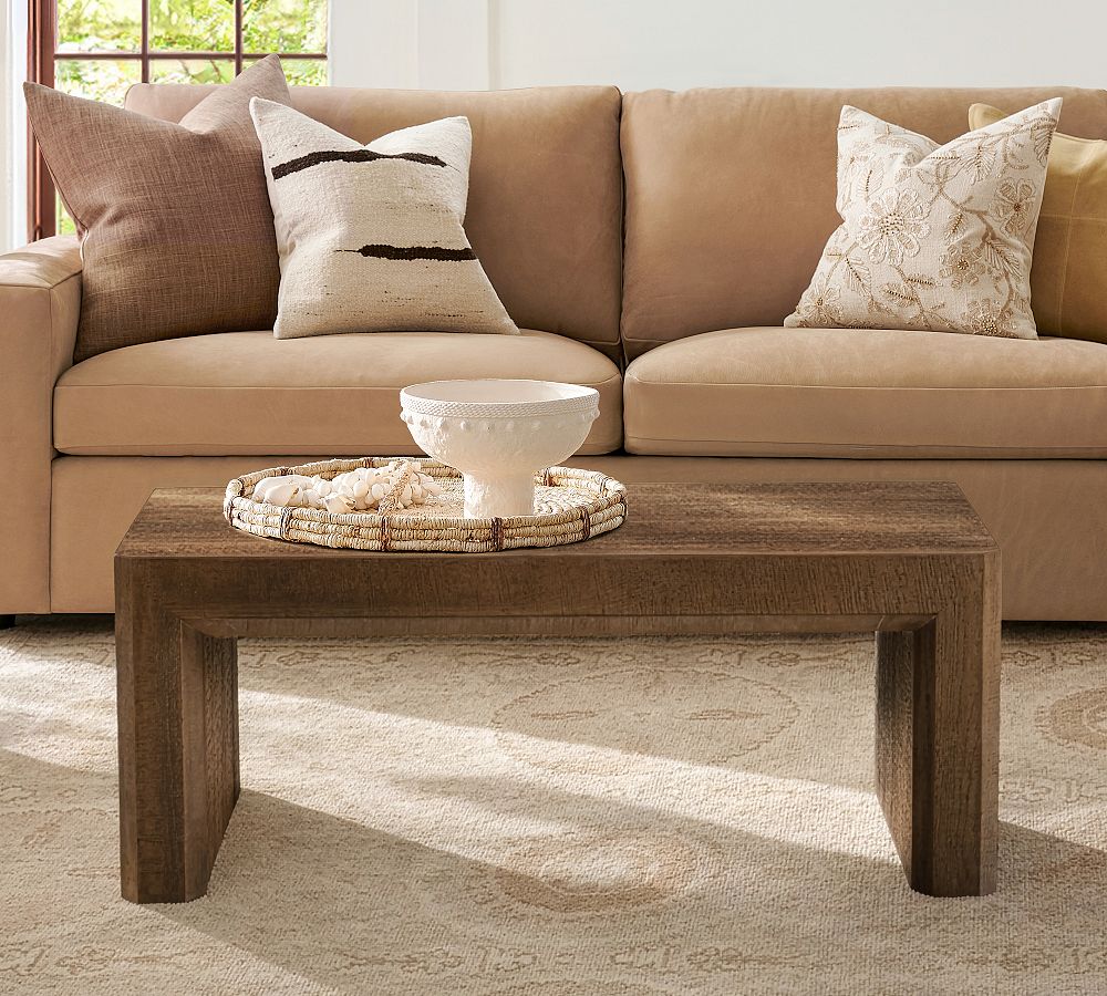 Reclaimed Waterfall Rectangular Coffee Table (44") by Pottery Barn
