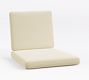 Cushion Cover Only: Ellis Outdoor Dining Chair; High Performance Canvas, Natural