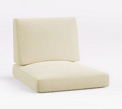 Cushion Cover Only: Ellis Outdoor Lounge Chair; High Performance Canvas, Natural