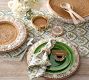 Tava Shell Handwoven Napkin Rings -  Set of 4