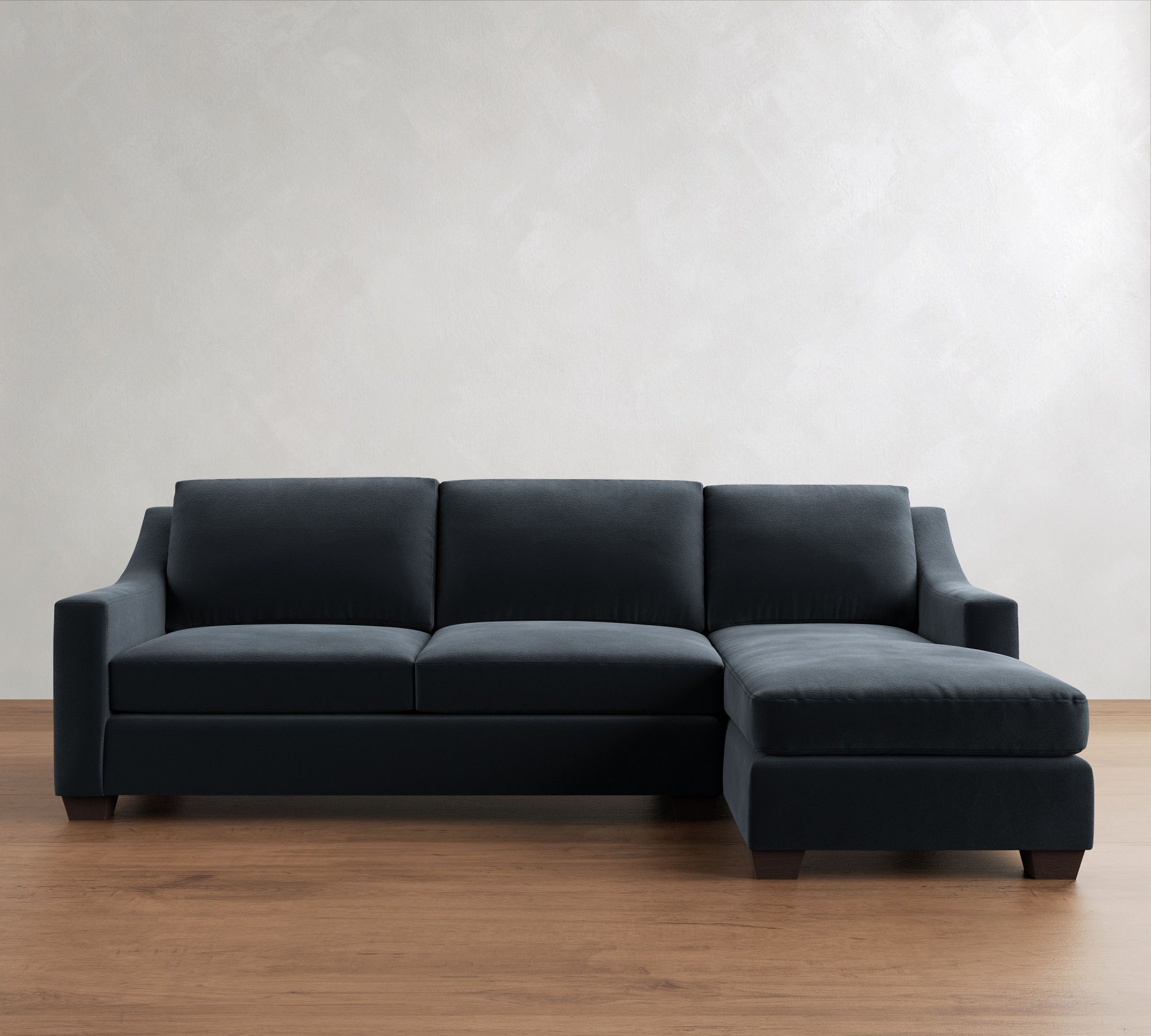 York Slope Arm Chaise Sleeper Sectional (99") - thumbnail 7