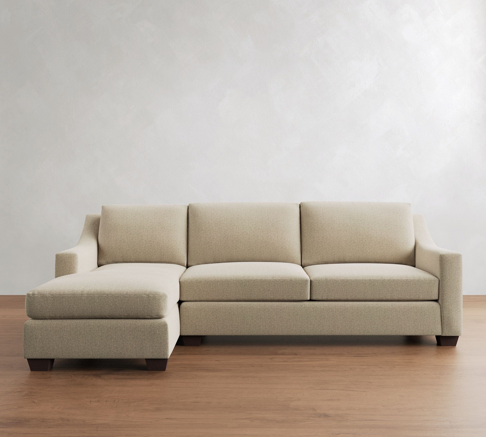York Slope Arm Chaise Sleeper Sectional (99") - thumbnail 8