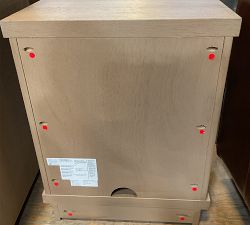 Open Box: Aldon Cabinet Nightstand (19") - Maize