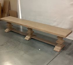 Open Box: Banks Dining Bench (92"L x 16"W) - Seadrift