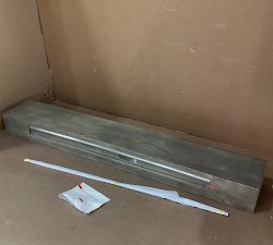 Open Box: Benchwright Floating Shelf (66") - Gray Wash