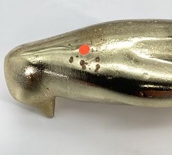 Open Box: Handcrafted Penguin Pair - Silver