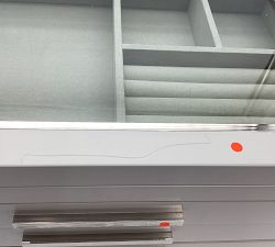 Open Box: Stella Jewelry Box, Large - Dutch White