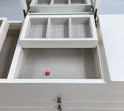 Open Box: Ultimate Jewelry Box - Antique White