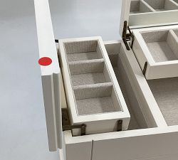 Open Box: Ultimate Jewelry Box - Antique White