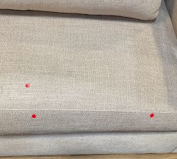 Open Box: Westwood Square Arm Deep Seat Grand Sofa (102"), 2X2 - Performance Heathered Tweed Desert