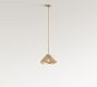 Raya Woven Round Pendant (14"-30")