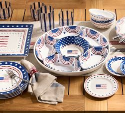 Cabana Americana Outdoor Melamine Dinnerware Collection