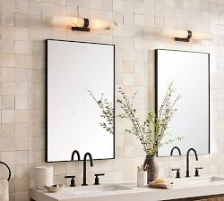 Frances Alabaster Double Tube Sconce (22")