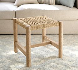Bolinas Woven Accent Stool