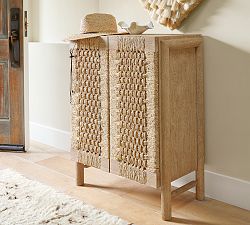Bolinas Woven Entry Cabinet (30")
