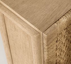 Bolinas Woven Entry Cabinet (30")