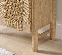 Bolinas Woven Entry Cabinet (30")