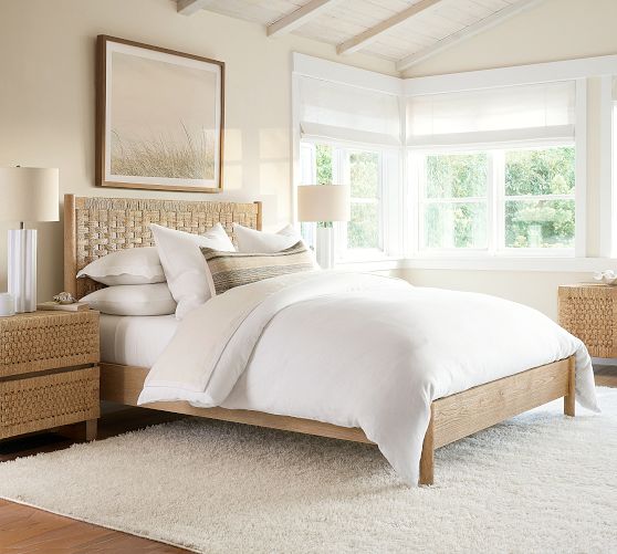 Woven Beds, Headboards & Bed Frames | Pottery Barn