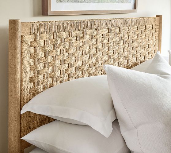 Woven Beds, Headboards & Bed Frames | Pottery Barn