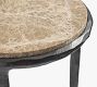 Hestan Round Marble Accent Table (10")