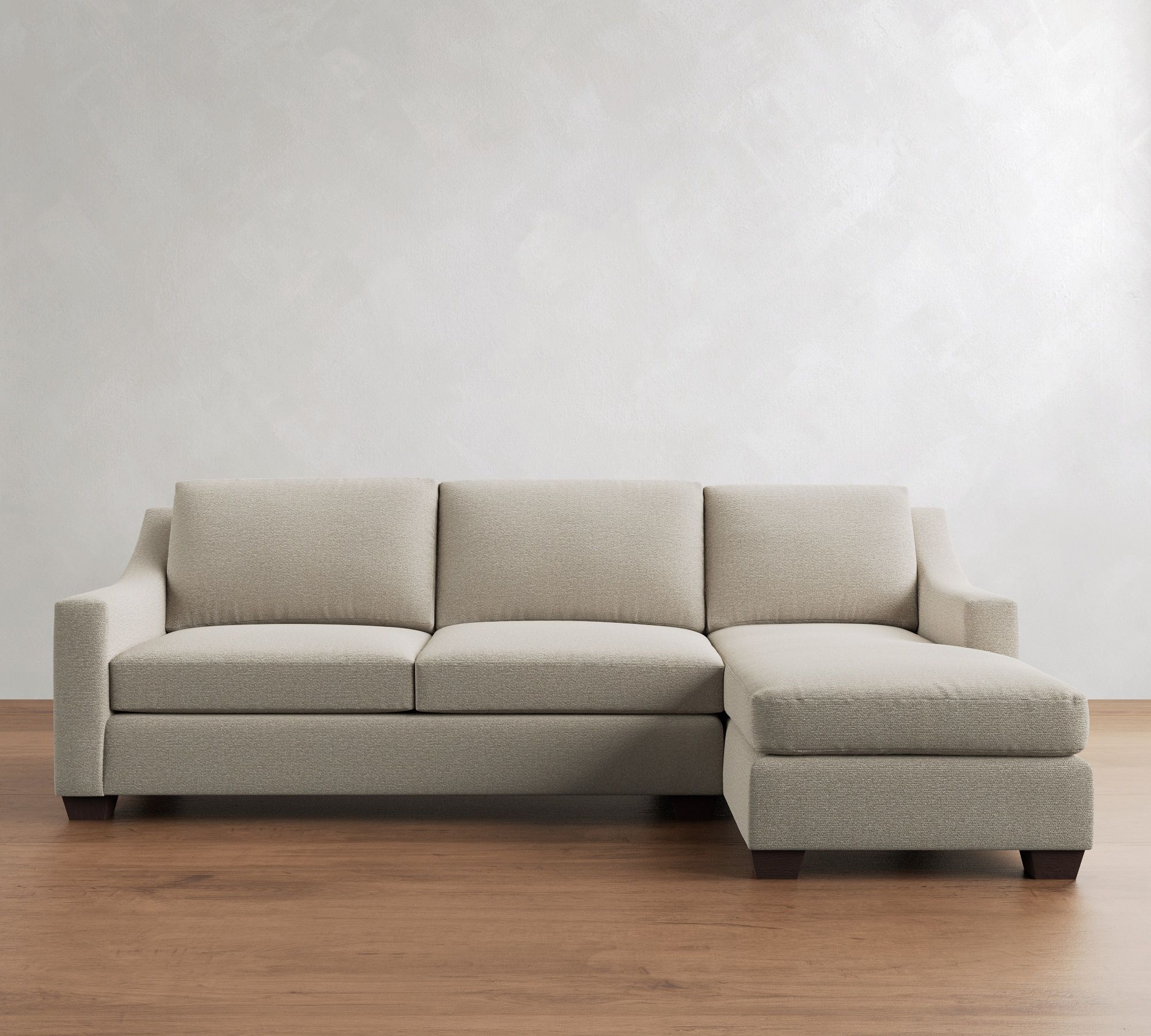 York Slope Arm Chaise Sleeper Sectional (99") - thumbnail 2