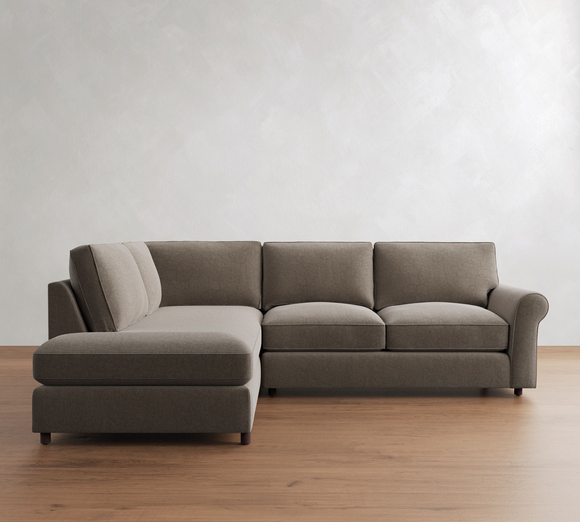 PB Comfort Roll Arm Sofa (68"-122")