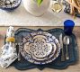 Lisbon Stoneware Appetizer Plates - Mixed Set of 4