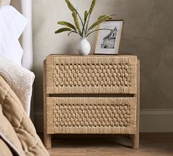 Bolinas Woven Nightstand (26")