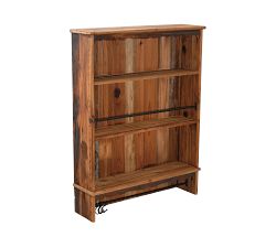 Rosewood Wall-Mounted Wood Shelf