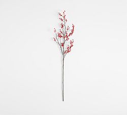 Open Box: Faux Berry Branch (48") - Red