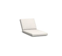 Open Box: Huntington Outdoor Single Chaise Cushion Cover Only - Sunbrella® Natural