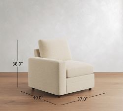 Build Your Own Pearce Modern Square Arm Power Reclining Sectional