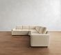 Pearce Modern Square Arm Power Reclining L-Shaped Sectional (116")