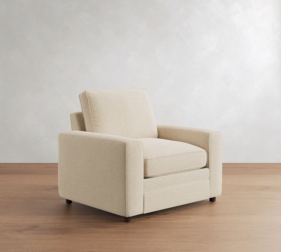 Pearce Square Arm Power Recliner by Pottery Barn