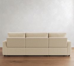 Pearce Square Arm Power Reclining Sofa (74"&ndash;107")