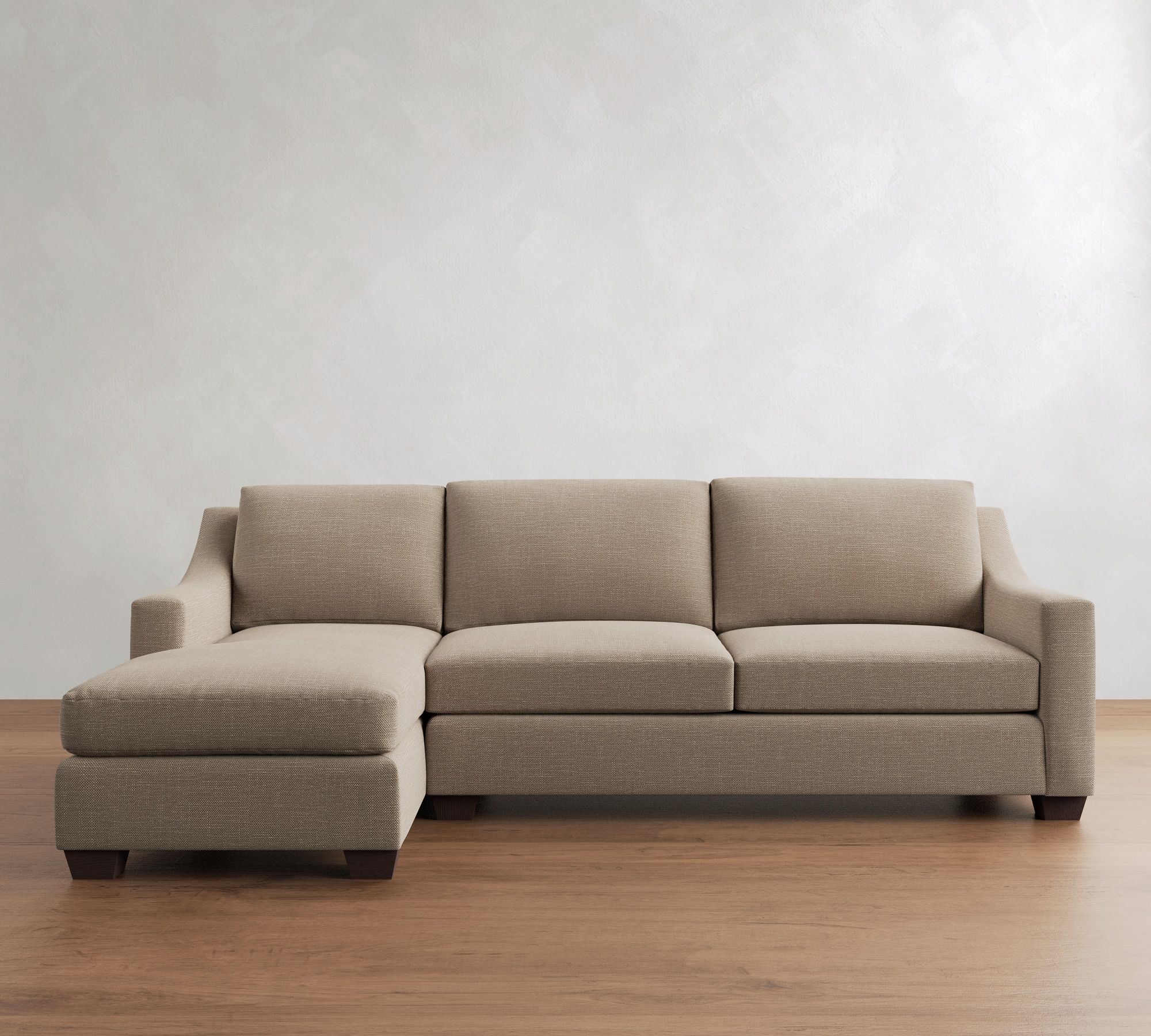 York Slope Arm Chaise Sleeper Sectional (99") - thumbnail 5
