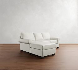 Buchanan Roll Arm Reversible Chaise Sectional (87")