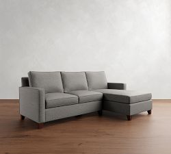 Cameron Square Arm Chaise Sectional (99")