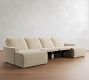 Larkspur Power Reclining Double Chaise Sectional (146"-172")